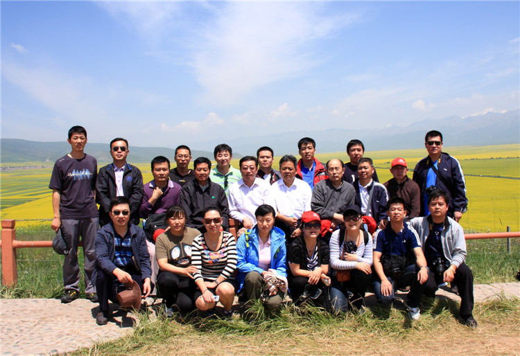 2011年上半年工作總結青海合影
